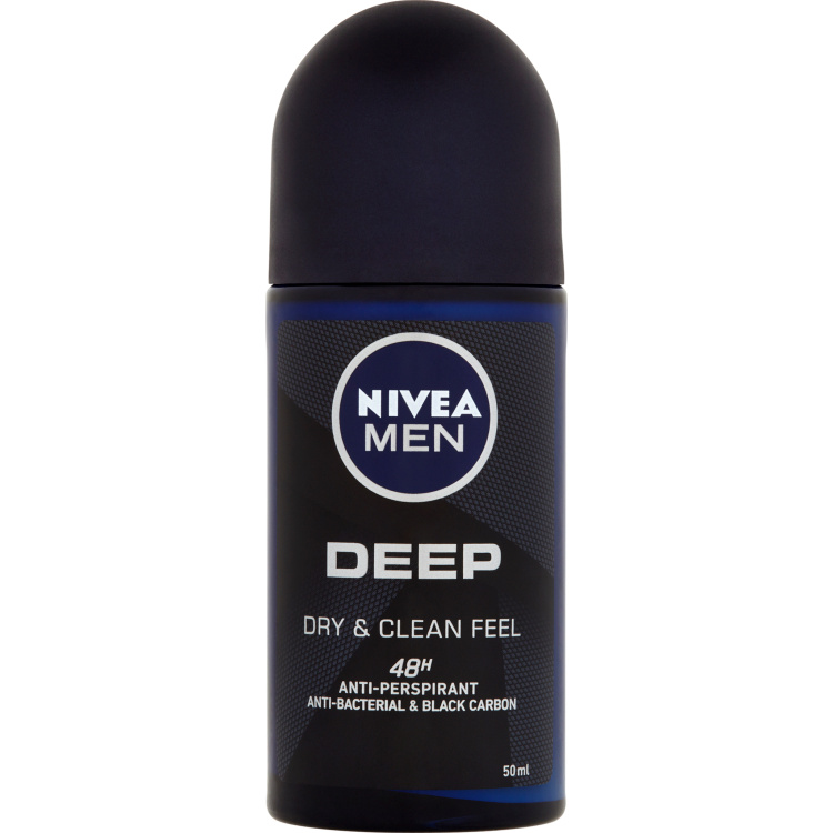 Nivea Men Deep kuličkový antiperspirant, 50 ml