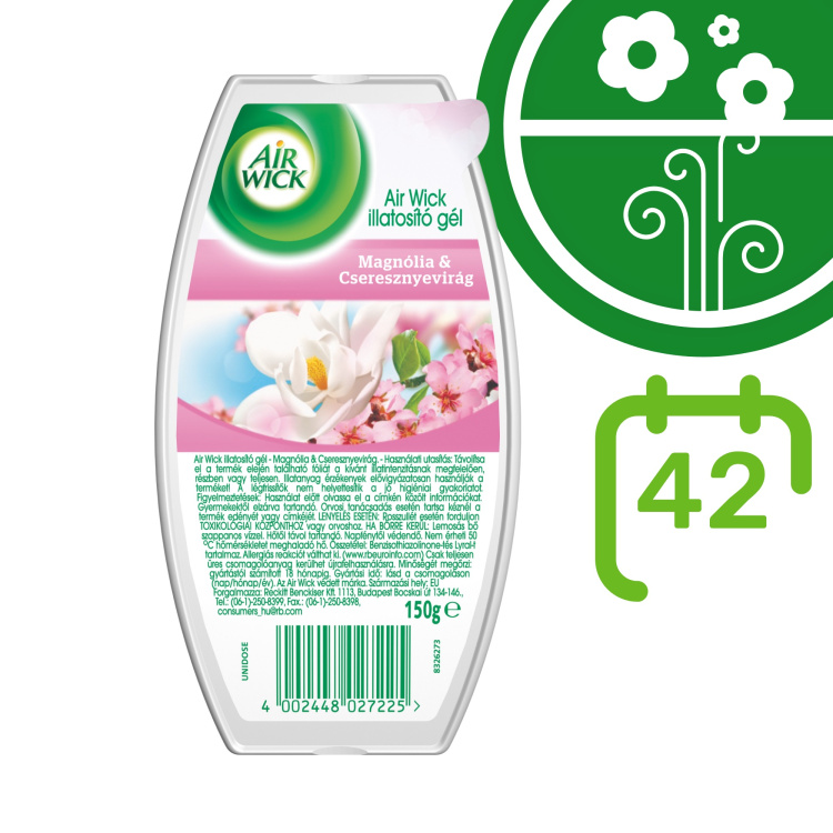 Air Wick Magnólie a kvetoucí třešeň gelový osvěžovač vzduchu,150 g