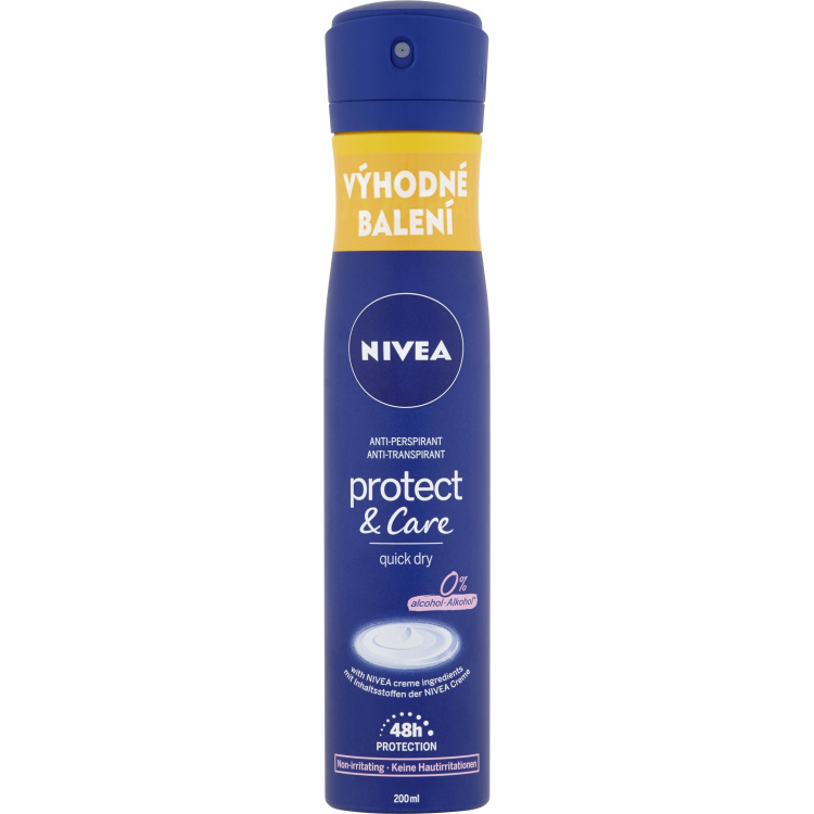 Nivea Protect &amp; Care antiperspirant, 200 ml