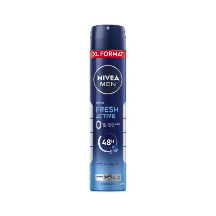 Nivea Men Fresh Active pánský deodorant, 200 ml