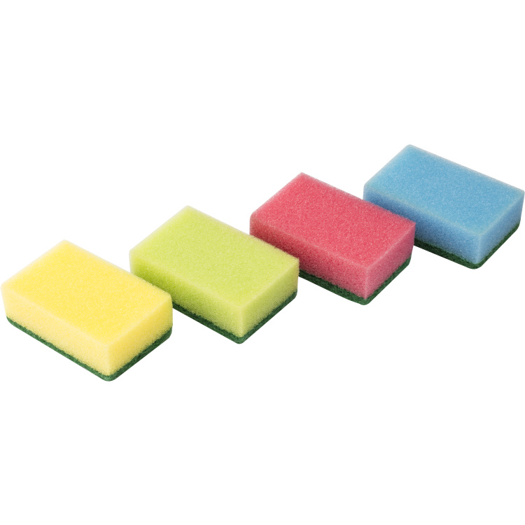 Vileda Style houbičky na nádobí s drátěnkou, 9 + 1 ks