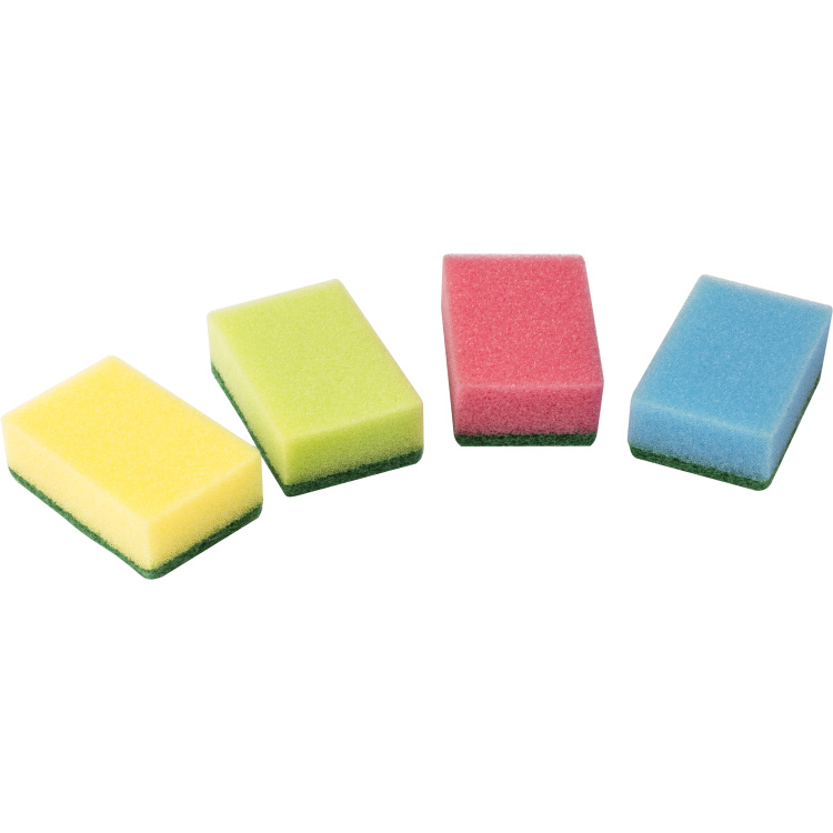 Vileda Style houbičky na nádobí s drátěnkou, 9 + 1 ks