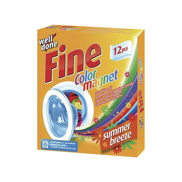Well Done Fine Color Magnet Summer ubrousky do sušičky i pračky 12 ks