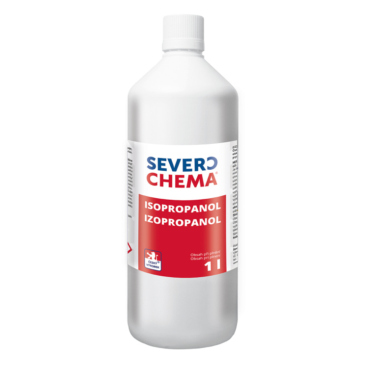 Severochema Isopropanol, čisticí a odmašťovací prostředek, 1 l