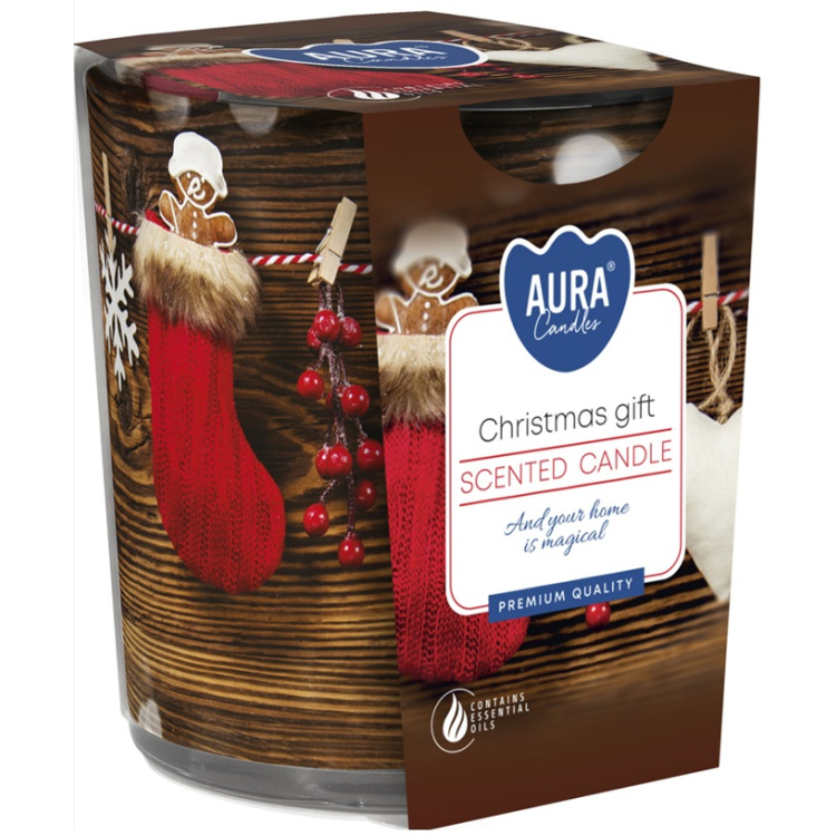 Bispol vonná svíčka Christmas gift, 100 g