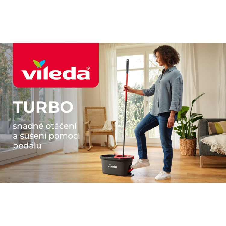 Vileda Turbo mop na podlahu uklídový set