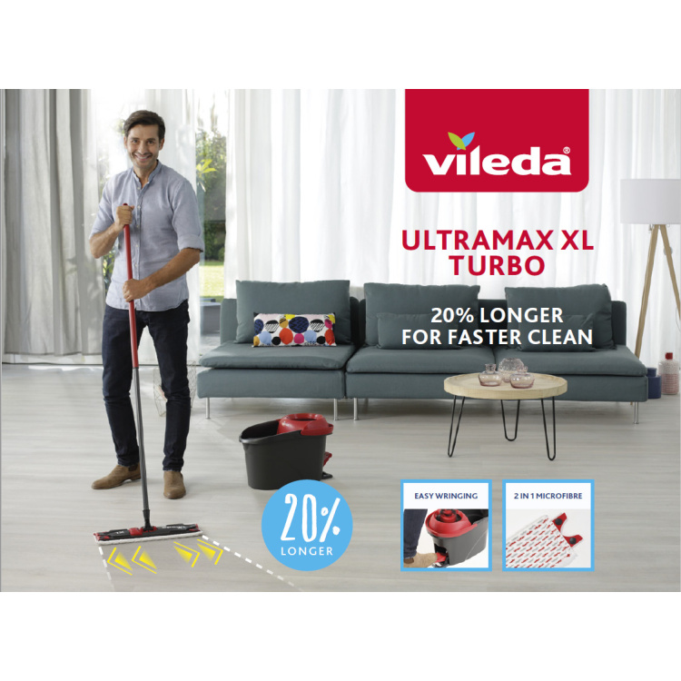 Vileda Ultramat Turbo XL mop kompletní sada