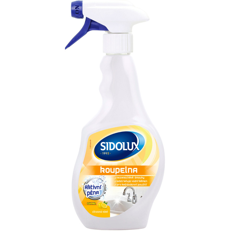 SIDOLUX Koupelna - aktivní pěna - citrusová vůně 500 ml