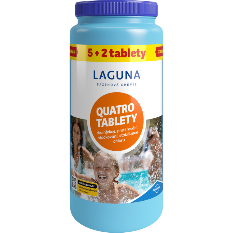 Laguna Quatro tablety multifunkční bazénová chemie, 1,4 kg