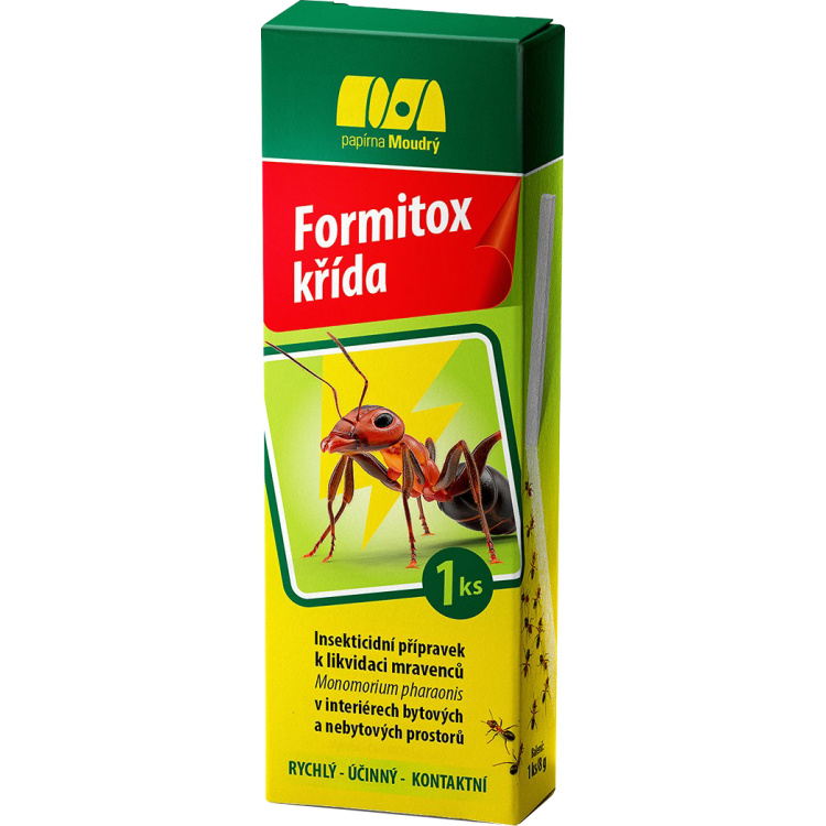 Formitox křída k hubení mravenců v domácnosti, 8 g