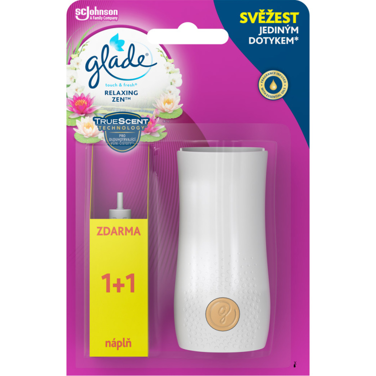 Glade náplň osvěžovače vzduchu Touch Fresh Japonská zahrada 1 + 10 ml