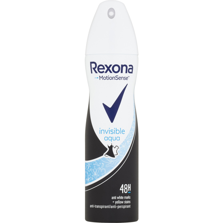 Rexona antiperspirant Invisible Aqua, 150 ml