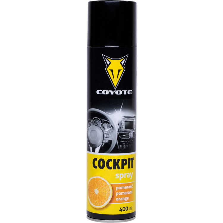 Coyote Cockpit ve spreji, pomeranč, 400 ml