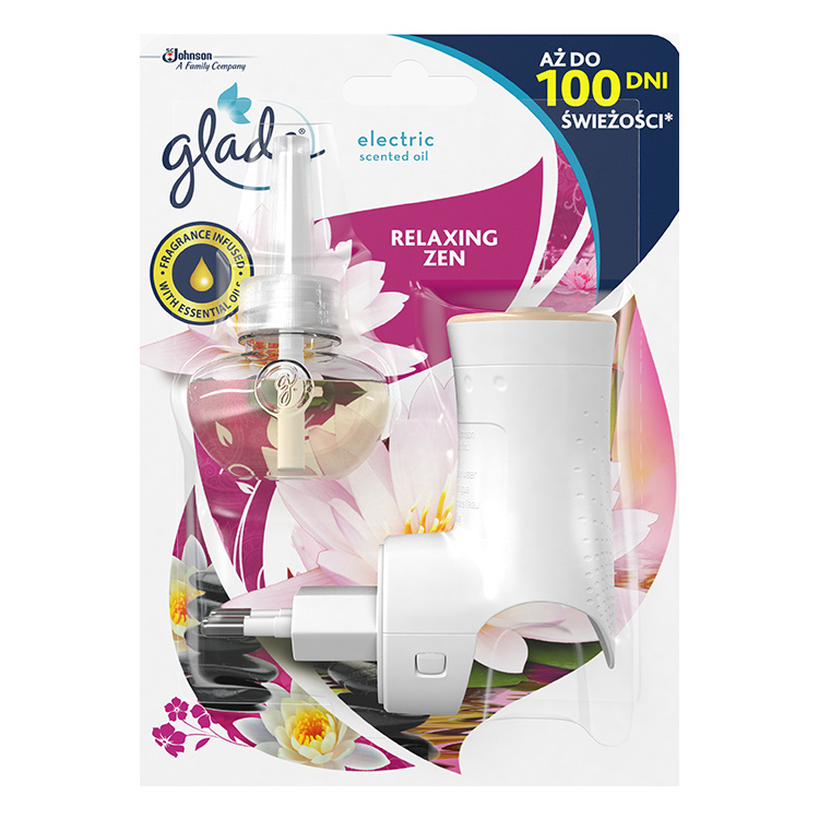 Glade osvěžovač vzduchu Electric Relaxing Zen,1 + 20 ml