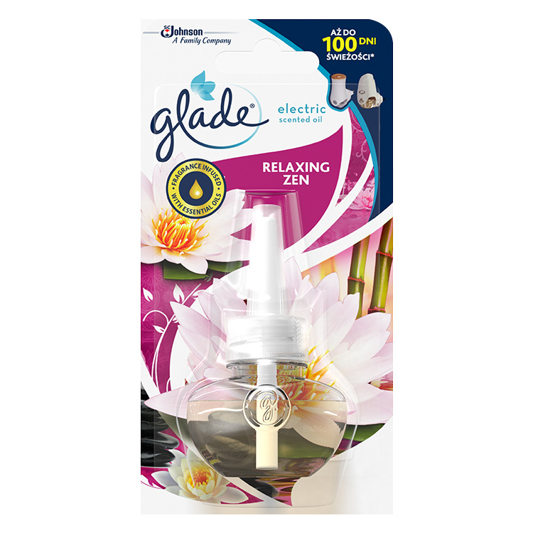 Glade náplň osvěžovače vzduchu Electric Scented Oil Relaxing Zen, 20 ml