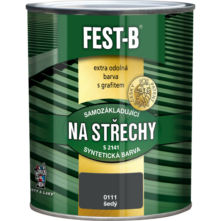 FEST-B 2v1 barva na střechy a kov S2141