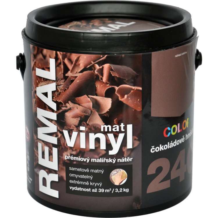 REMAL Vinyl Color mat omyvatelná barva na zeď