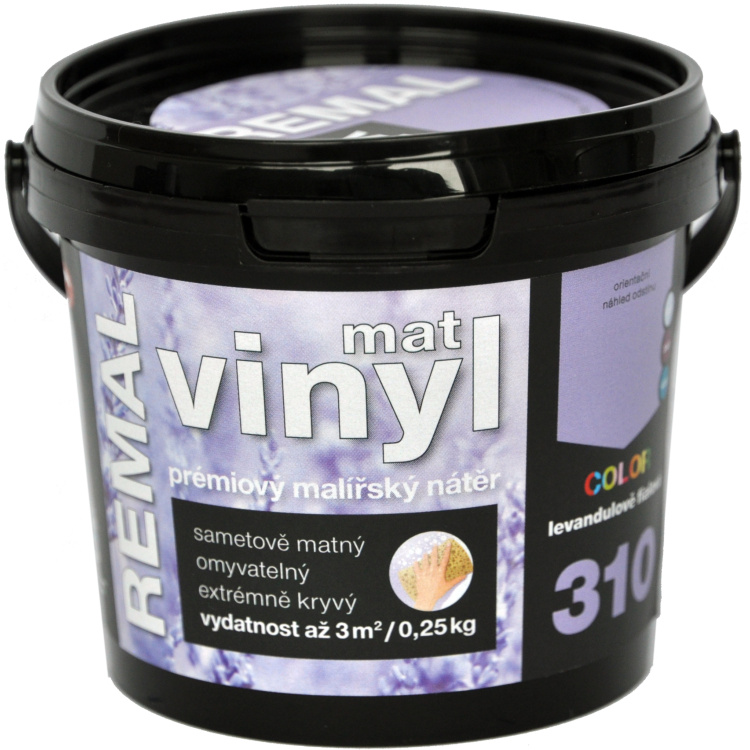 REMAL Vinyl Color mat omyvatelná barva na zeď