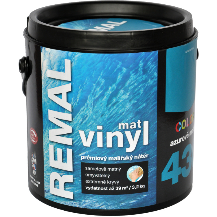 REMAL Vinyl Color mat omyvatelná barva na zeď