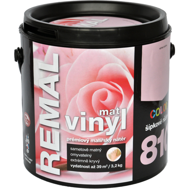 REMAL Vinyl Color mat omyvatelná barva na zeď