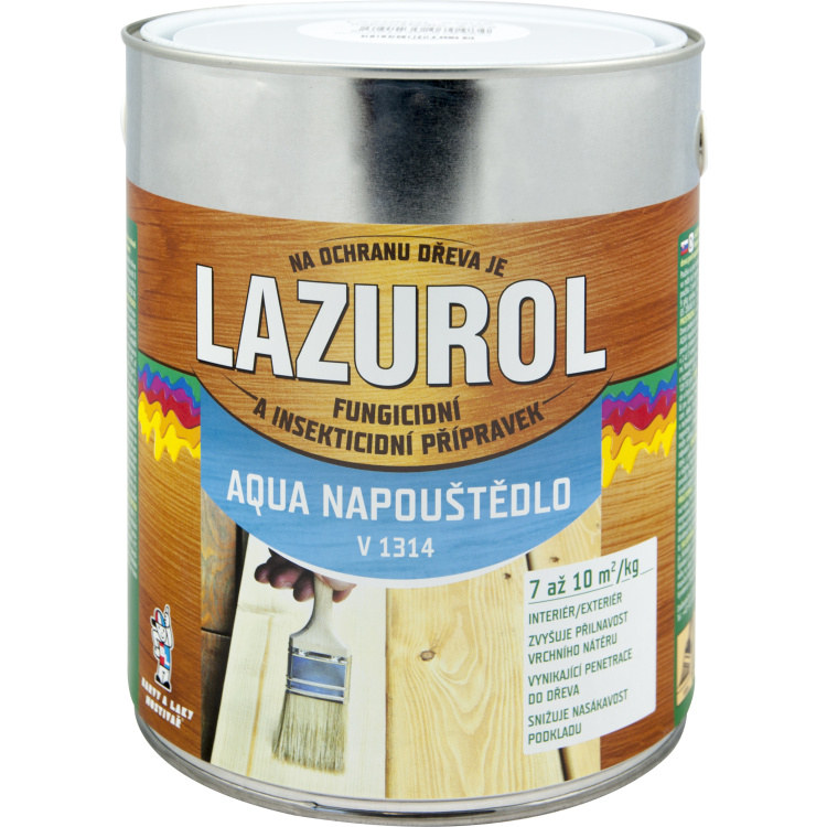 Lazurol Aqua napouštědlo V1314 prevence proti houbám a hmyzu bezbarvý