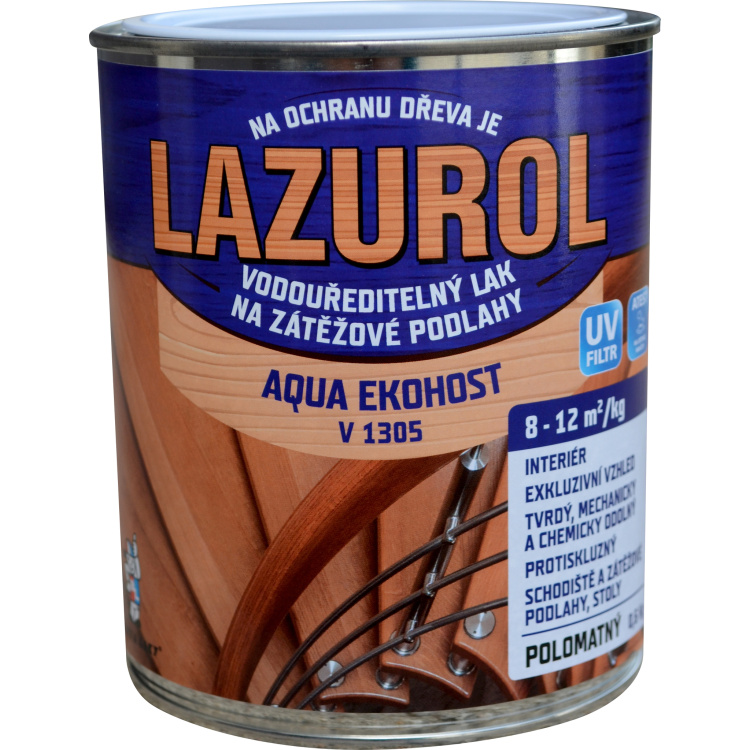 LAZUROL Aqua Ekohost semi-matt floor varnish V1305