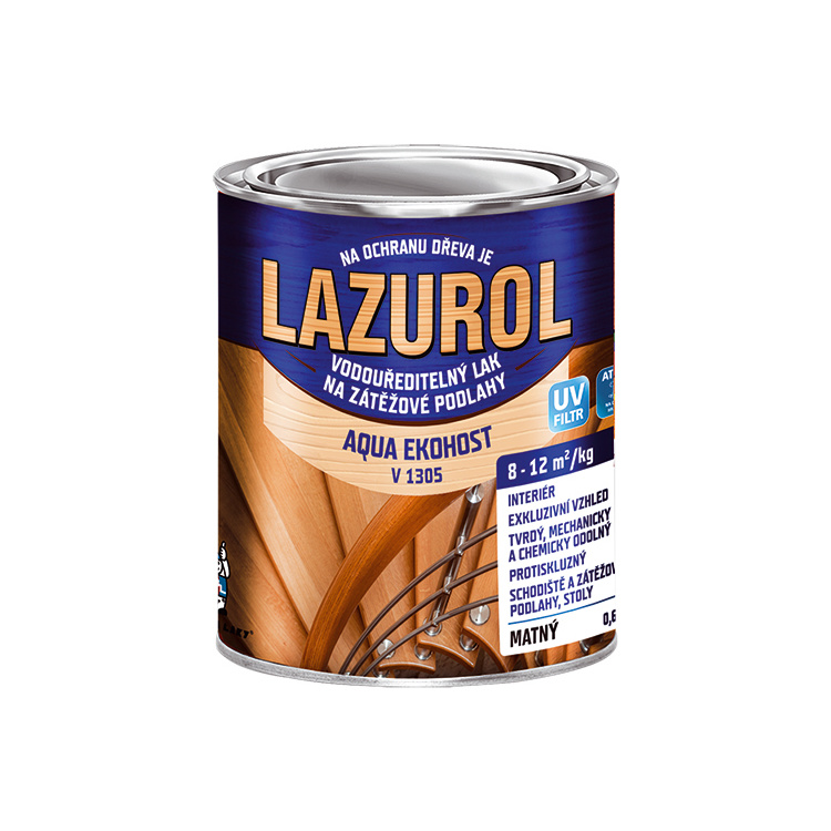 Lazurol Aqua Ekohost mat V1305 podlahový lak