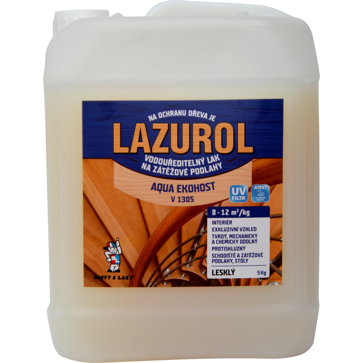 Lazurol Aqua Ekohost lesk V1305 podlahový lak