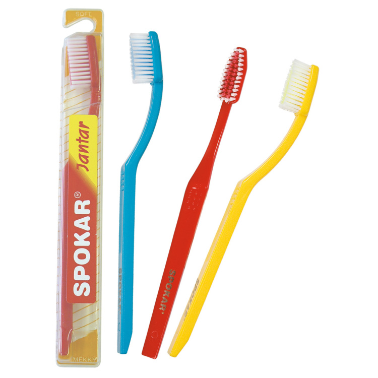 Spokar 3413 Jantar zubní kartáček se zúženou hlavou