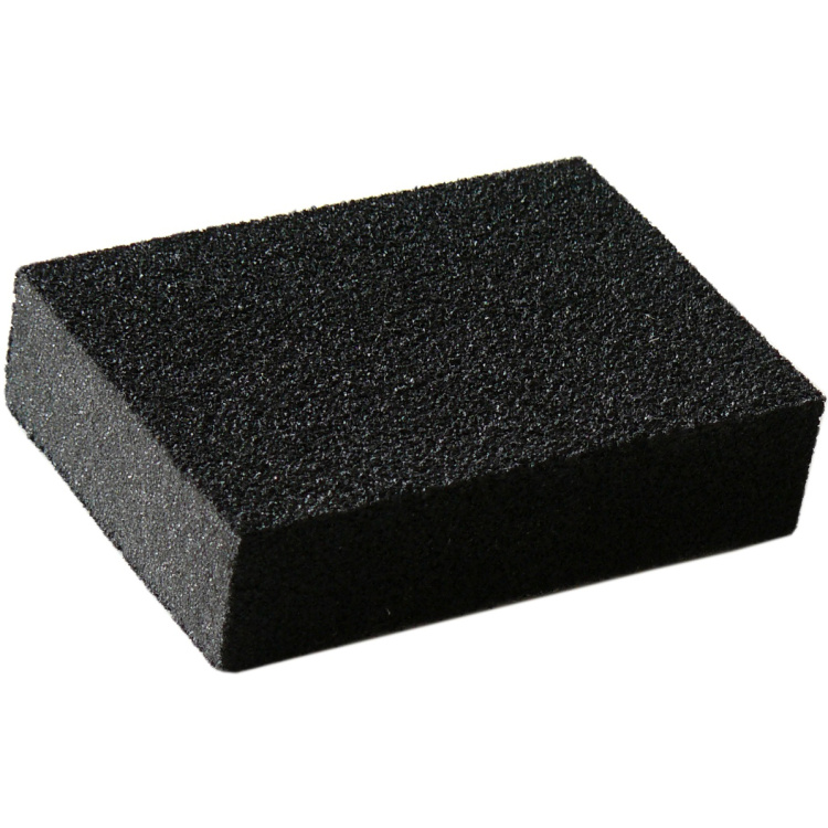 Spokar brusná houbička, 4stranná, rozměry 100 x 70 x 27 mm