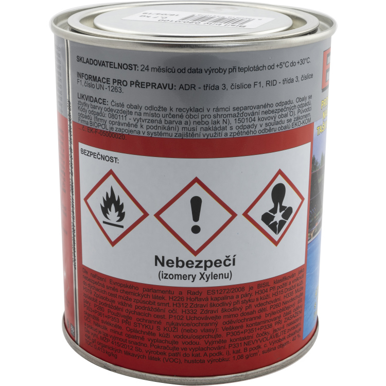 Bisil barva na beton pod vodu voděodolná