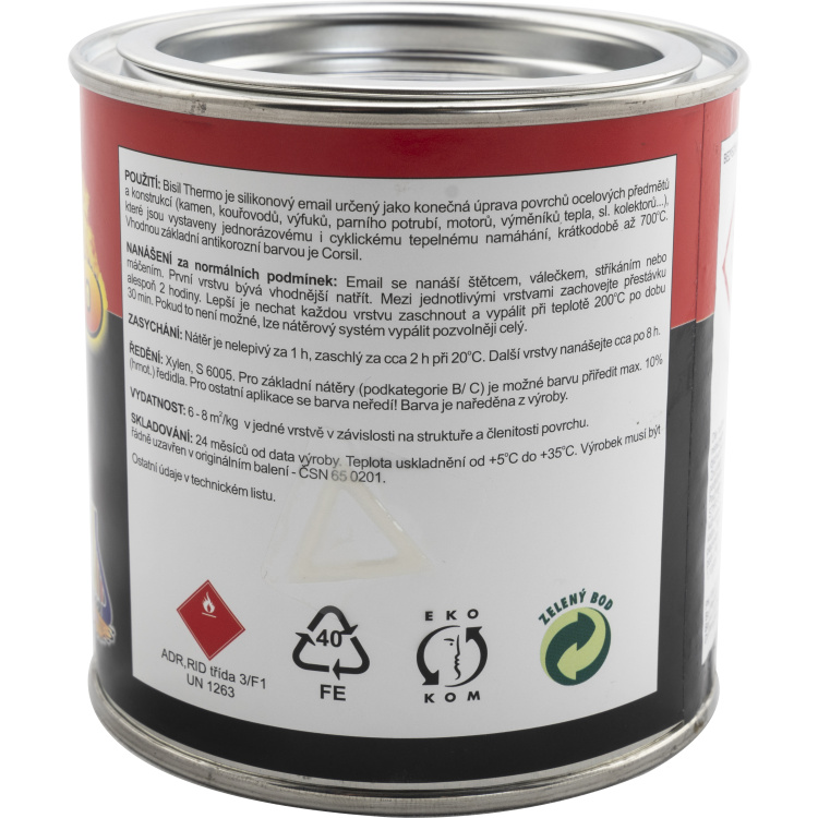 Bisil Thermo žáruvzdorná barva 700 °C