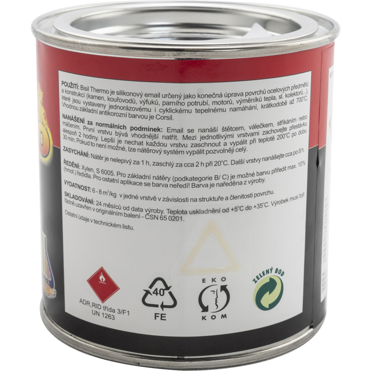 Bisil Thermo žáruvzdorná barva 700 °C