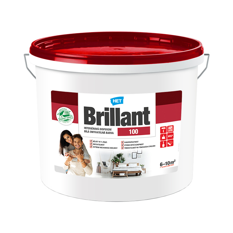 Het Brillant 100 malířská omyvatelná barva