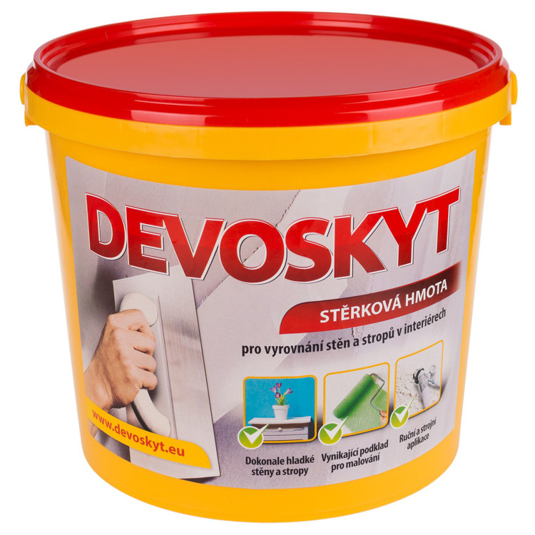 Devoskyt hrubost 1 stěrková hmota do interiéru