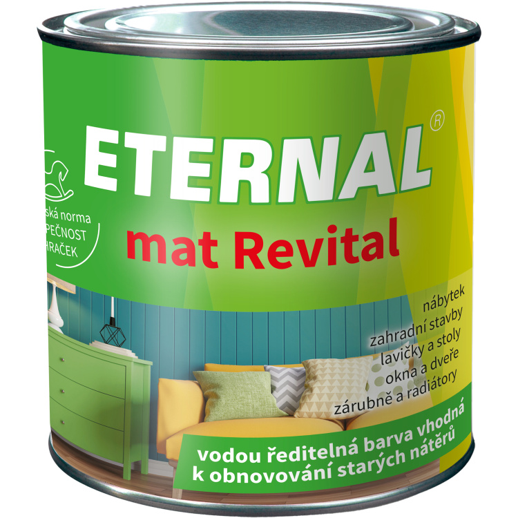 Eternal mat Revital barva k obnovování starých nátěrů