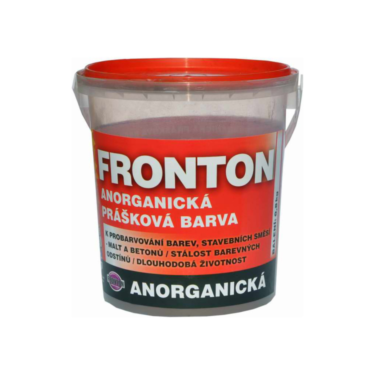 Fronton prášková barva do stavebních směsí malt a betonů
