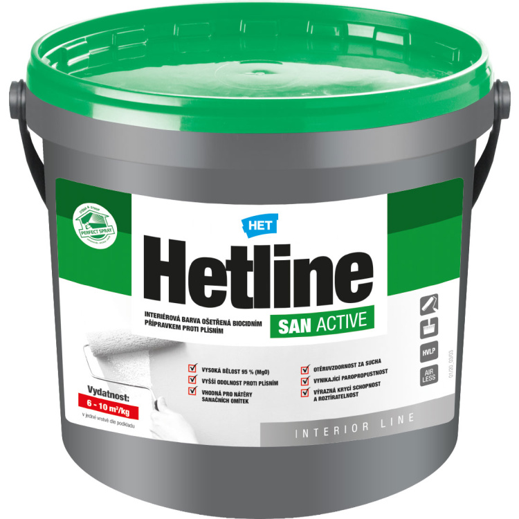 Het Hetline San Active protiplísňová malířská barva