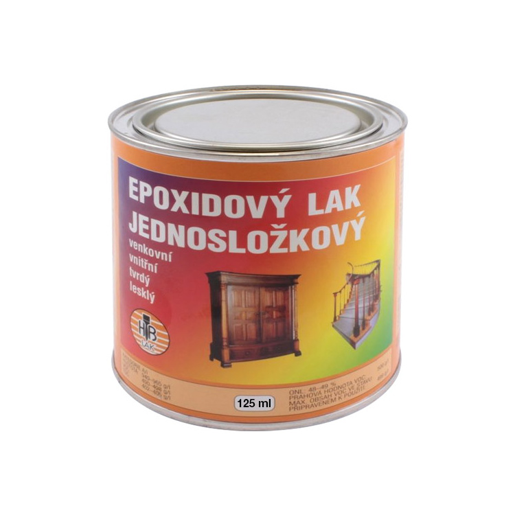 HB-Lak epoxidový jednosložkový lak na dřevo a kov, lesklý