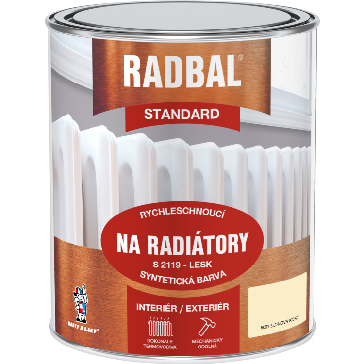 Radbal Standard S2119 barva na radiátory