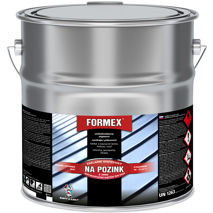 FORMEX základ na pozink S2003 základní barva na kov