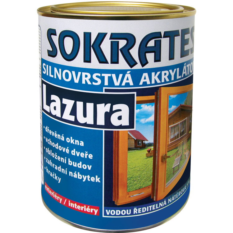 Sokrates Lazura silnovrstvá lazura na dřevo