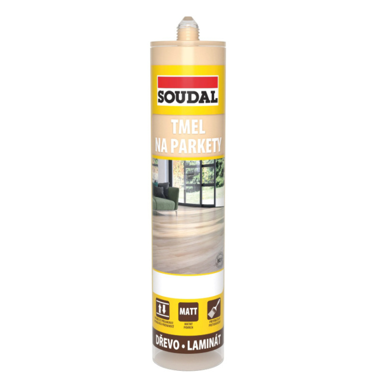 Soudal tmel na parkety a laminátové podlahy, 280 ml