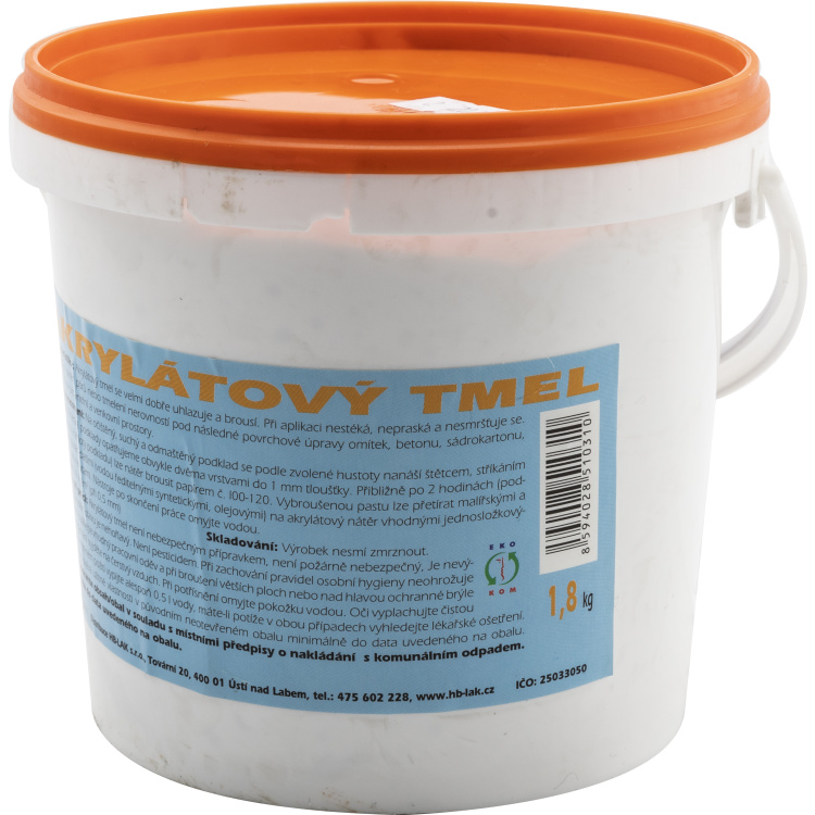HB-Lak Švédská pasta tmel na omítky, beton, sádrokarton a dřevo, bílý