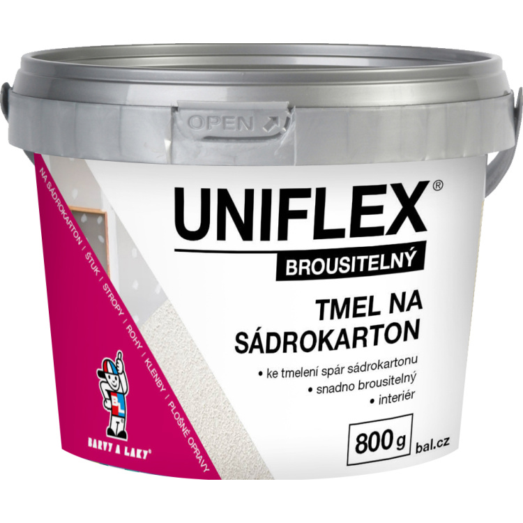 Uniflex tmel na sádrokarton brousitelný