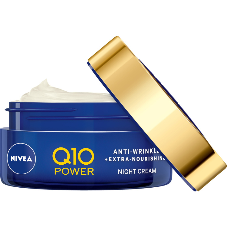 Nivea Q10 Power noční krém proti vráskám, 50 ml