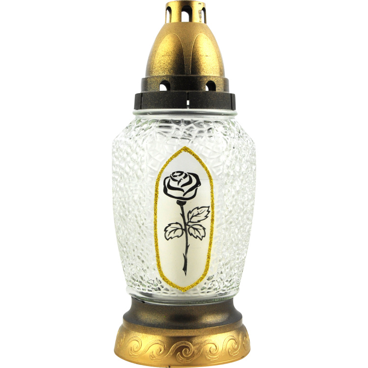 Bony L-320 hřbitovní svíčka skleněná lampa