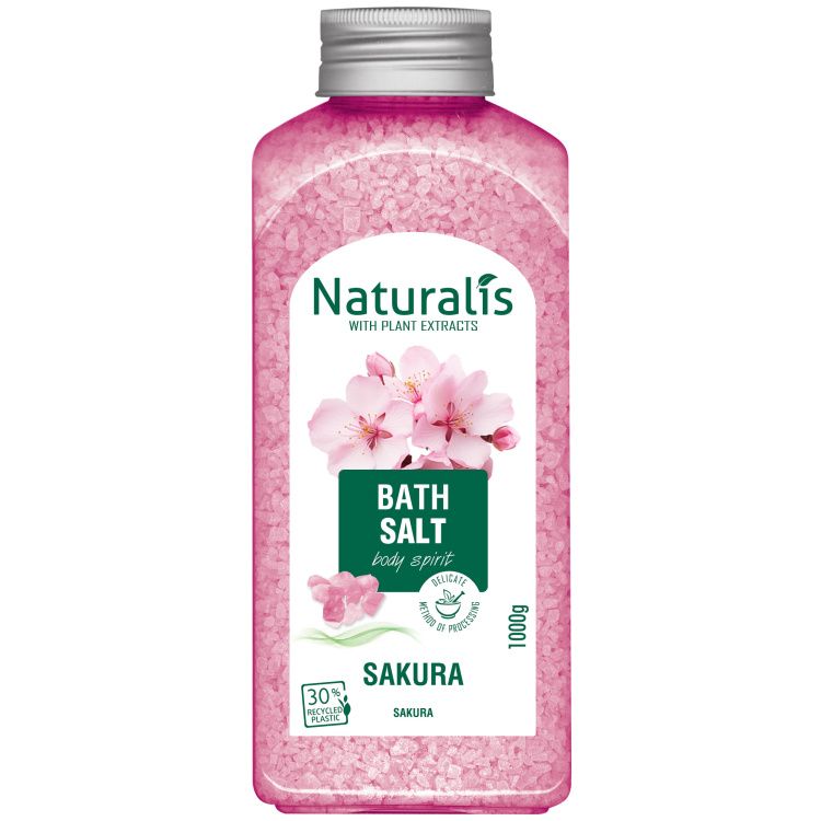 Naturalis Lavender sůl do koupele, 1 kg