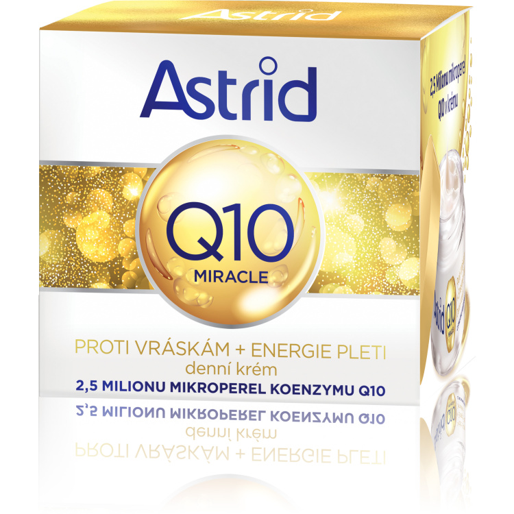 Astrid Q10 Miracle denní krém proti vráskám, 50 ml