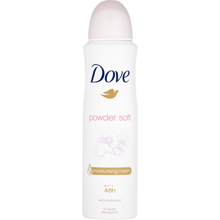 Dove antiperspirant Powder Soft, 150 ml